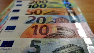 4K ALL Euro banknotes in 2021 [upl. by Verneuil]