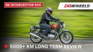 Royal Enfield Interceptor 650 Long Term Review  Sound Top speed Modification Mileage amp more [upl. by Norri198]