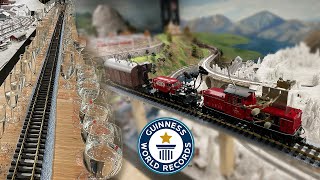 Longest Melody Played By A Model Train  Guinness World Records [upl. by Tobe265]