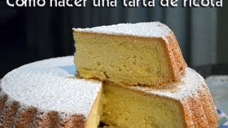 Como hacer una tarta de ricota [upl. by Albemarle]