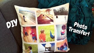 How to Photo Transfer Photos to Fabric [upl. by Ahsiym663]