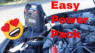 Use a Portable Power Pack to Jump Start Your Car [upl. by Meeka]