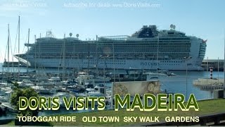 Funchal Madeira walking guide Jean cruises in for Doris Visits [upl. by Shetrit891]