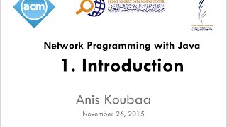 Java Workshop Series Java Network Programming  Introduction [upl. by Solracsiul]