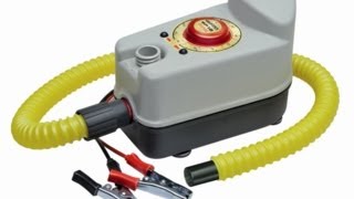 Bravo BP 12 Inflatable Boat Electric Pump in Action 12 v [upl. by Dew]