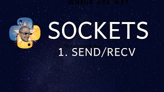 Sockets Tutorial with Python 3 part 1  sending and receiving data [upl. by Udella]