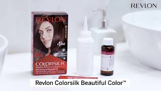 How To Use ColorSilk Beautiful Color  Revlon [upl. by Ttreve]