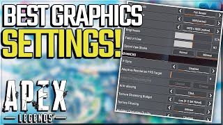 Apex Legends Best Graphics Settings for FPS amp Visibility  Apex Legends Tutorials [upl. by Eserahc]