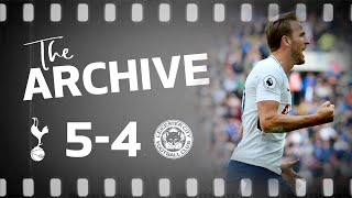 HIGHLIGHTS  SPURS 54 LEICESTER CITY  NINEGOAL THRILLER IN SEASON FINALE [upl. by Zashin153]