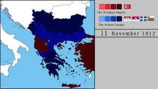 The First Balkan War 1912  1913 [upl. by Tyne531]