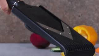 Microplane Adjustable Vblade Mandoline Slicer [upl. by Odlabu636]