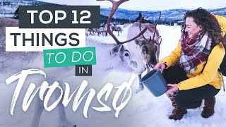 Top 12 Things to do in Tromsø in Winter [upl. by Julina24]