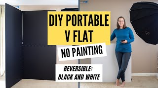 DIY Portable Black and White V Flat No Painting Necessary [upl. by Wenn]