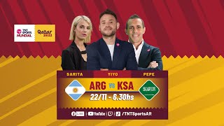 Argentina vs Arabia Saudita  EN VIVO Qatar2022  TNT Sports [upl. by Nylireg239]