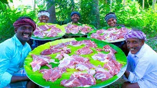 MUTTON 65  Boneless Mutton Fry Recipe Cooking In Village  Cooking Special 65 Recipe in Mutton Meat [upl. by Clemente]