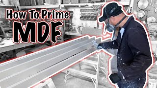 How to prime MDF [upl. by Hagerman]