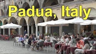 Padua Italy travel in the Old Town [upl. by Aihsein]