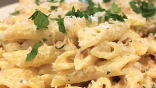 15 MINUTE CREAMY SMOKED SALMON PASTA [upl. by Eberly836]