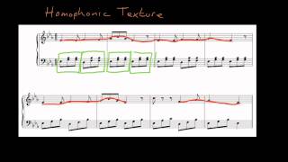 Homophonic texture example [upl. by Sewellyn]