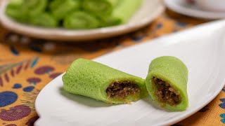 Kuih Ketayap Yang Lembut  Dadar Gulung [upl. by Tonneson]