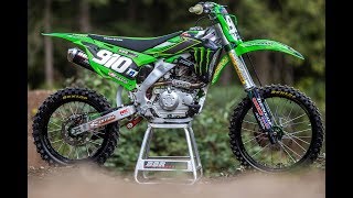 Insane Kawsaki KLX140 mini  Dirt Bike Magazine [upl. by Lupe]