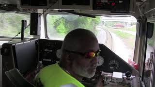 Locomotive Engineer Mike Barnett Rare Video [upl. by Lavoie]