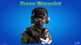 Green Waypoint Skin Combo  Fortnite [upl. by Hill]