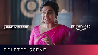 Deleted Scene  The Interview  Shakuntala Devi  Vidya Balan  Amazon Prime Video [upl. by Agni]