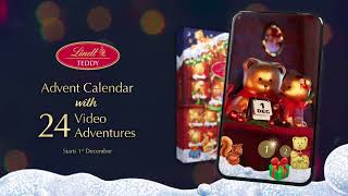 Lindt TEDDY AR Advent Calendar [upl. by Arrimat]