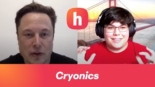 Elon Musk on Cryonics [upl. by Nylirac]