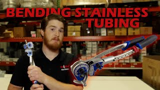 How to Bend Stainless Tubing [upl. by Irehc726]