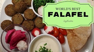 Worlds Best Falafel Recipe [upl. by Elleunamme]