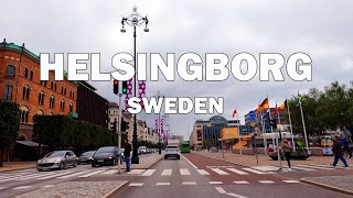 Helsingborg Sweden  Driving Tour 4K [upl. by Pelligrini]