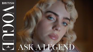 Billie Eilish Answers Questions From Justin Bieber amp 22 Other Famous Fans [upl. by Tila631]