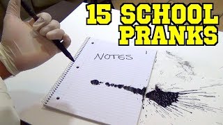 15 April Fools Day Pranks You Can Do At School  HOW TO PRANK  Nextraker [upl. by Nanah]