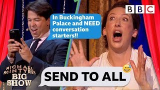 Send To All with Miranda Hart  Michael McIntyres Big Show  BBC [upl. by Coplin284]