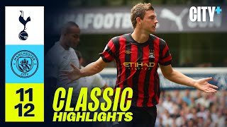 DŹEKO SCORES FOUR  Spurs 15 Man City  Classic Highlights [upl. by Llerdnod]