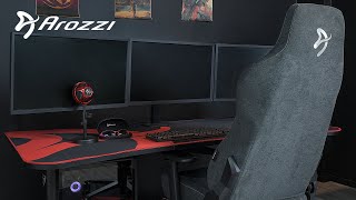 Arozzi Arena Desk Features [upl. by Tiraj67]