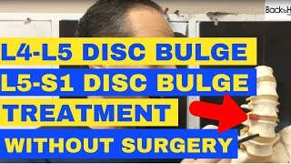 L4L5 and L5S1 Discs Bulge Treatment without Surgery  Chiropractor in Vaughan Dr Walter Salubro [upl. by Goulette]