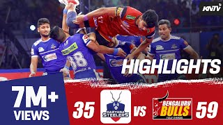 Pro Kabaddi 2019 Highlights  Bengaluru Bulls vs Haryana Steelers  Pawan Sehrawat 39 Raids points [upl. by Bolten]