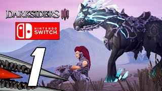 Darksiders 3  Nintendo Switch Gameplay Walkthrough Part 1 No Commentary [upl. by Hsan]