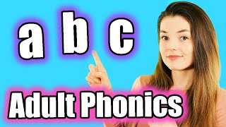 Adult Phonics English Alphabet Sounds ABC Pronunciation [upl. by Morrison]