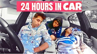 LIVING IN MY CAR FOR 24 HOURS Challenge  Rimorav Vlogs [upl. by Grant]