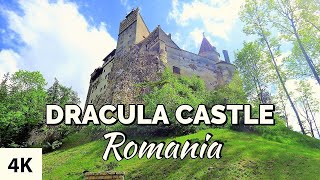 A Tour of Bran DRACULA Castle  Transylvania  Romania  4K [upl. by Neeliak]