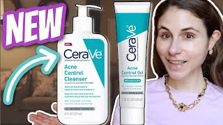 NEW CeraVe ACNE CONTROL GEL amp CLEANSER review  Dr Dray [upl. by Sidnee278]