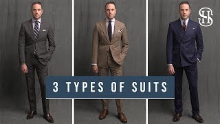 Every Man Needs To Own These 4 Types Of Suits [upl. by Eibbed]