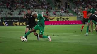 Highlights from Ludogorets  Petrocub [upl. by Aivatan]