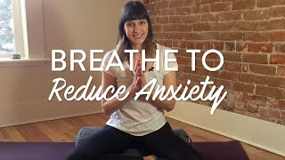 3 Yoga Breathing Exercises for Anxiety  Caren Baginski [upl. by Imoian304]