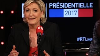 La chronique de Laurent Gerra devant Marine Le Pen [upl. by Keyser]