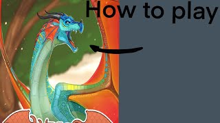 How to play Wings of Fire Roblox  Walkthrough [upl. by Moonier188]